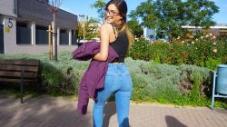 La influencer salida se folla a su primer negro. Megan Love y el miedito al chocolate
